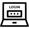 Online Banking Login Icon